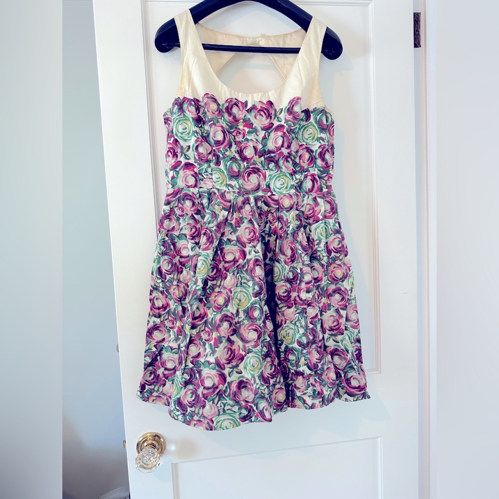 Retro floral Lauren Conrad Dress